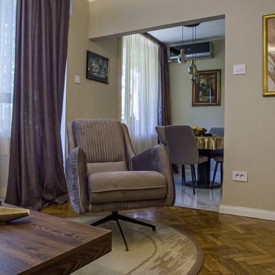 Location d’un appartement meublé de 2 pièces, 40 m², Vračar, Belgrade, Serbie